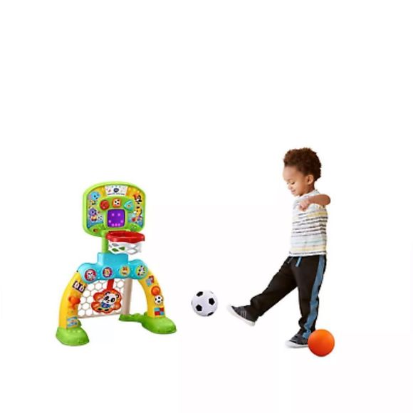 VTech Count & Win Sports Center with Basketball and Soccer Ball - Picture 9 of 11
